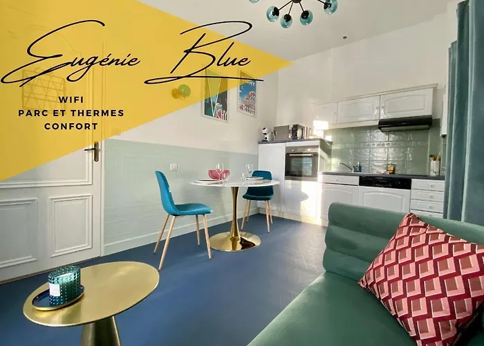 L'eugenie Blue Calme Parcs Et Thermes Appartement *
